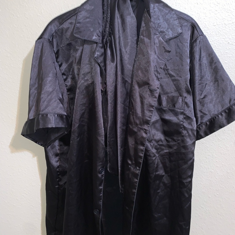 Silk pajamas